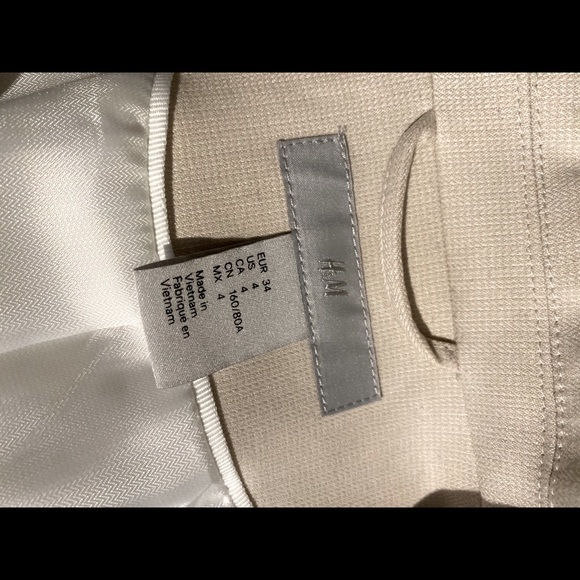 H&M CREAM BLAZER - Picture 5 of 5
